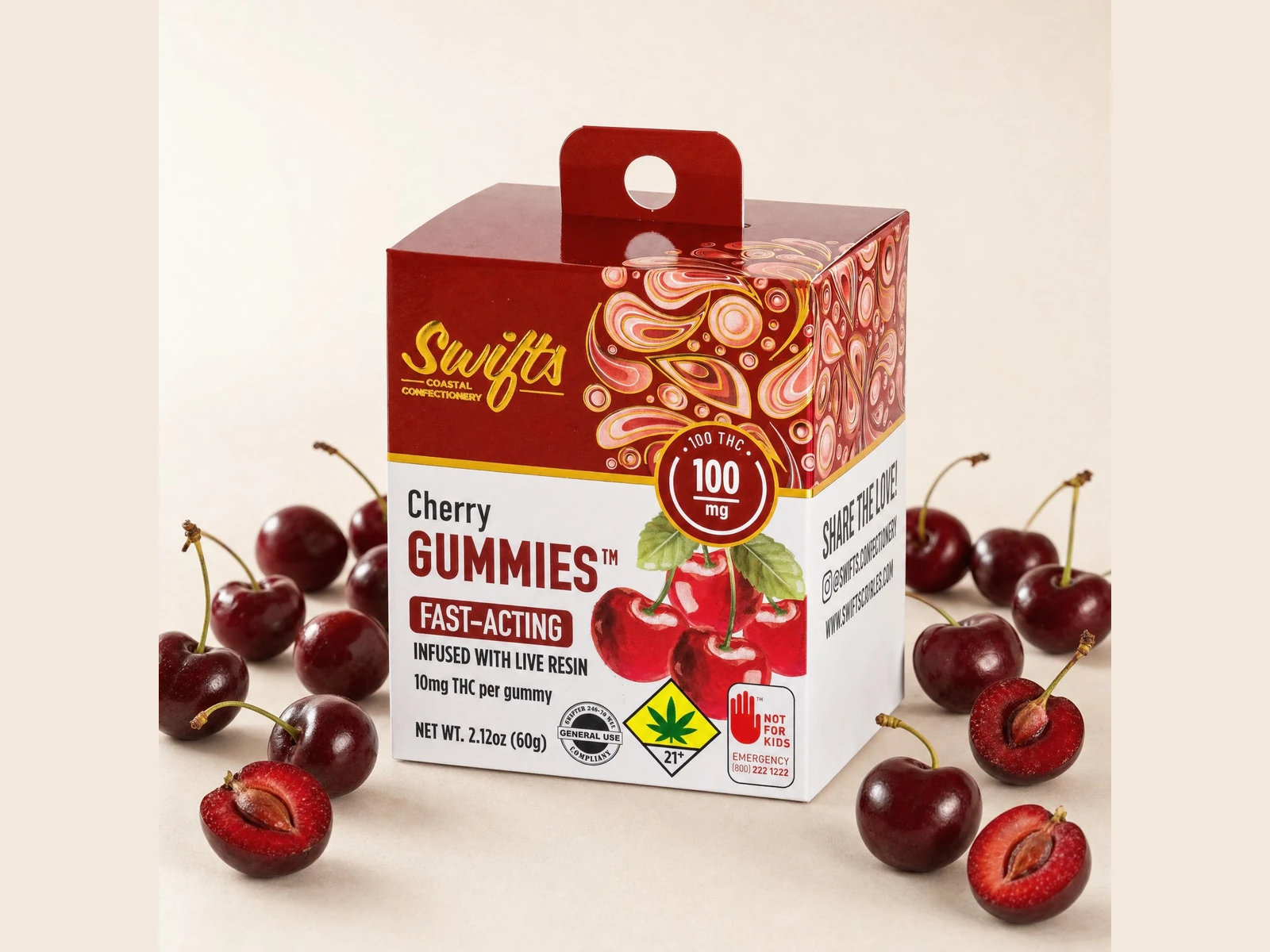 Swifts Cherry Gummies