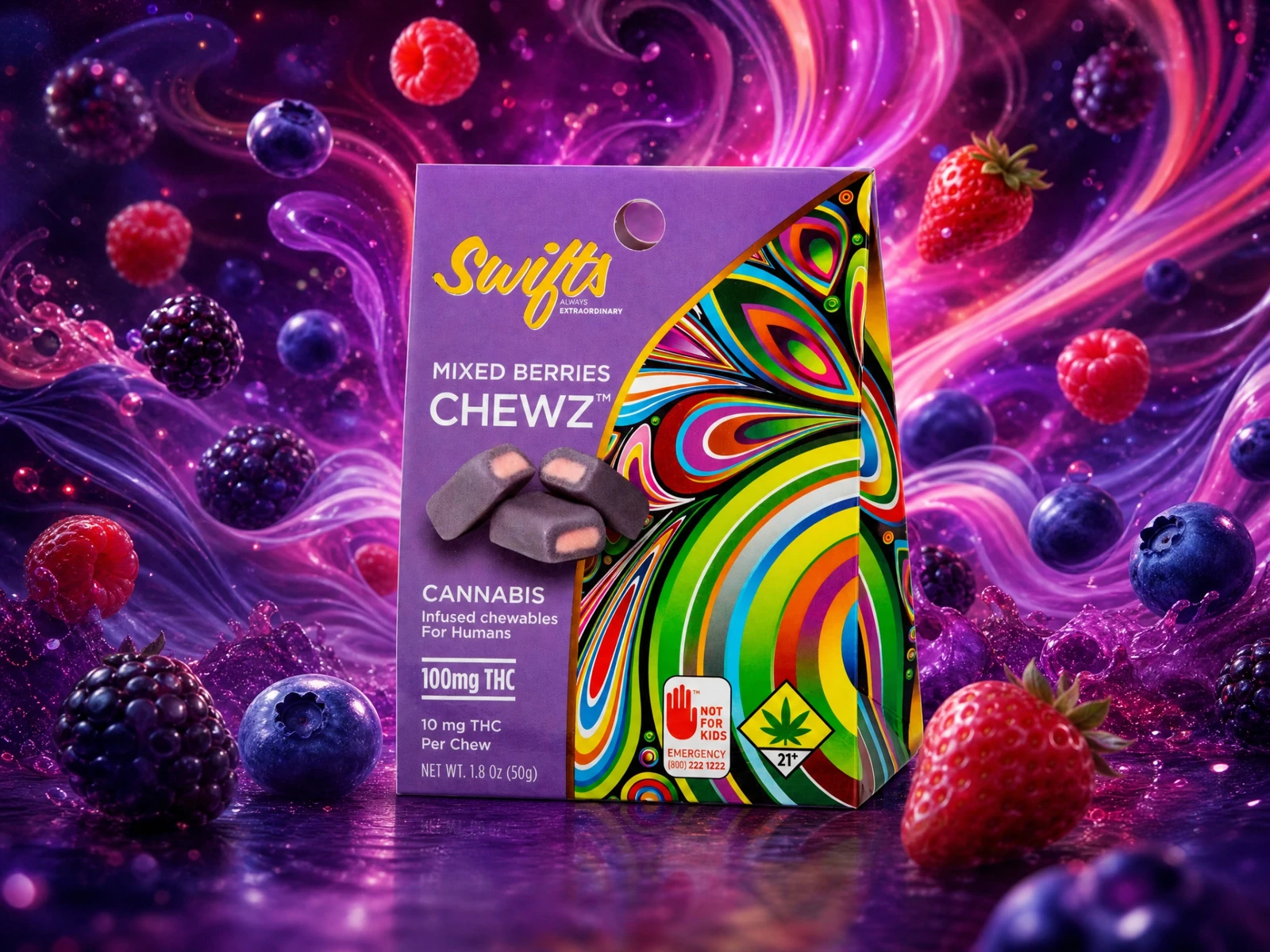 Swifts Mixed Berry Chewz