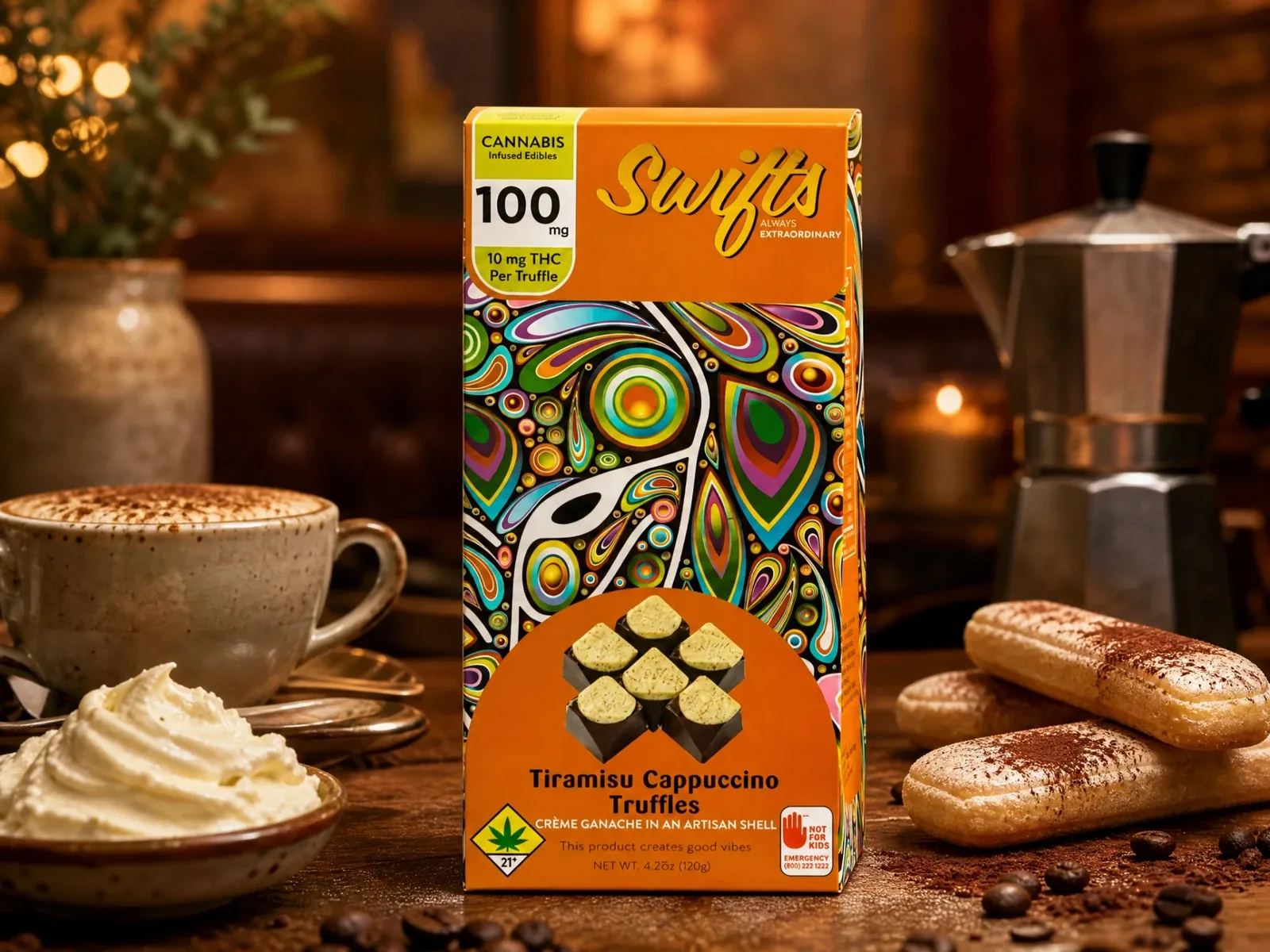 Swifts Tiramisu Cappuccino Truffles