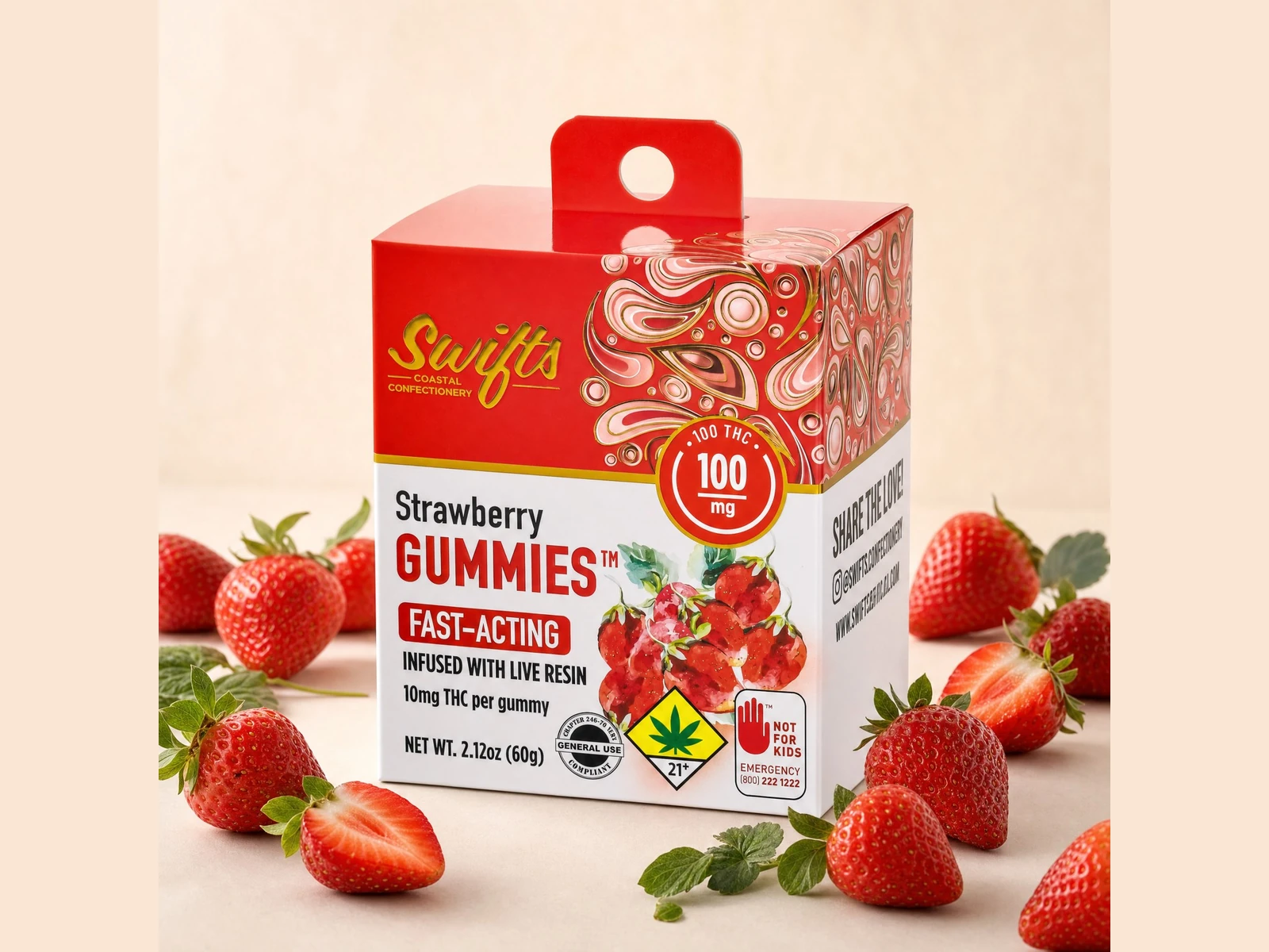 Swifts Strawberry Gummies