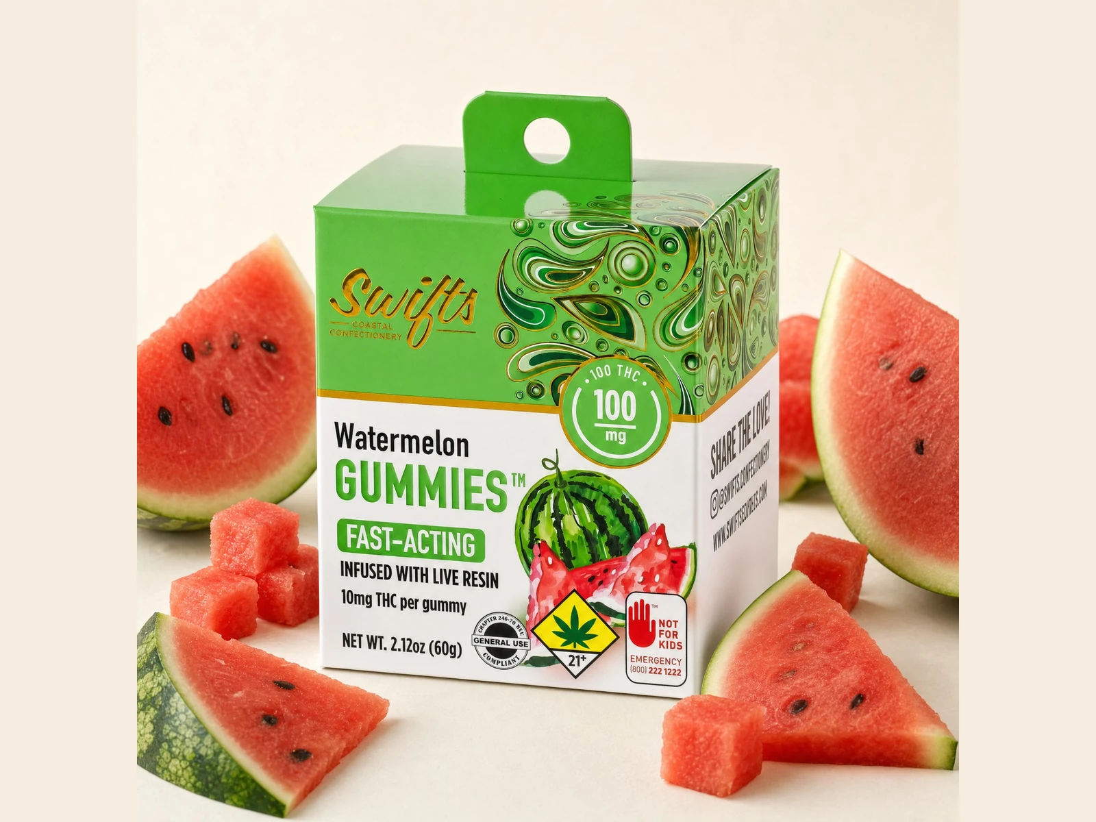 Swifts Watermelon Gummies